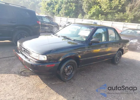 1992 Nissan Sentra из США, поврежденный, VIN JN1EB31P2NU125937